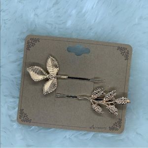 2 piece Leaves Hairpins